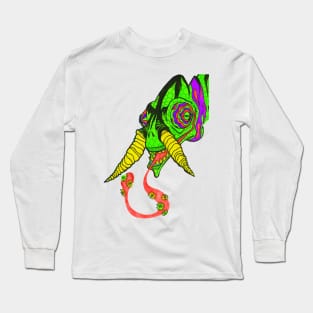 Green Chameleon Long Sleeve T-Shirt